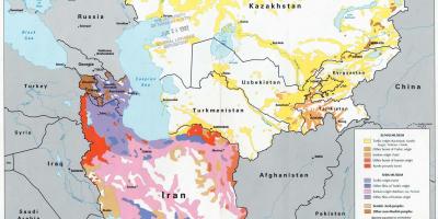 Kartes Kazahstānas reliģija