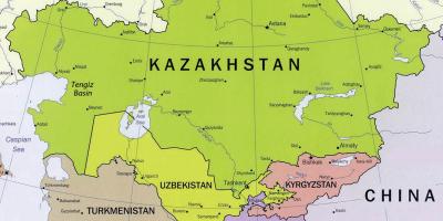 Karte tengiz Kazahstāna